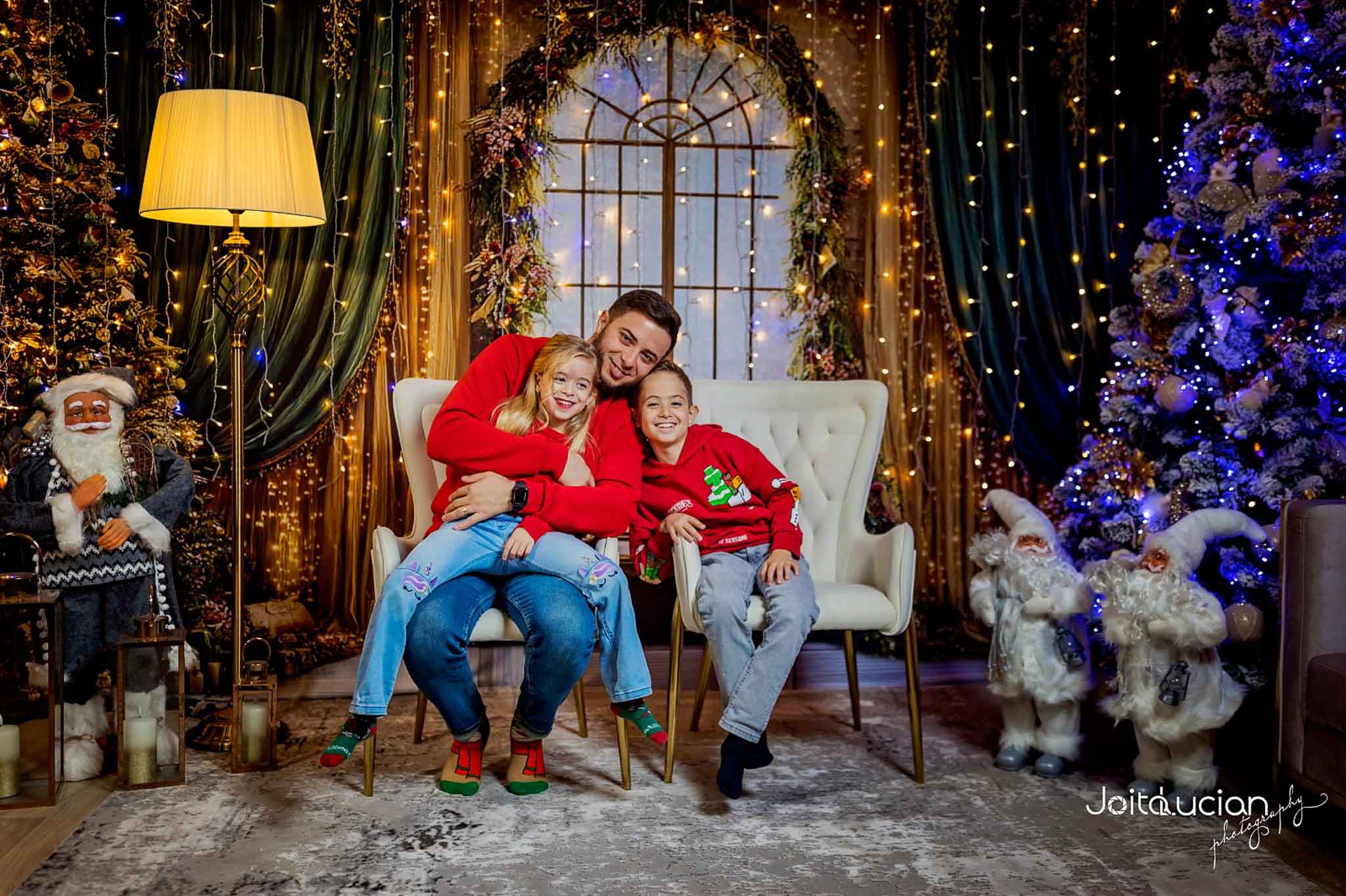 Fotograf Profesionist Nunta ședință foto de Crăciun în familie București